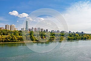 Edmonton from the River photo