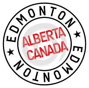 Edmonton stamp typ