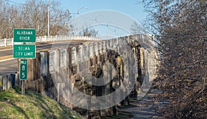 Edmund Pettus Bridge in Selma Alabama photo