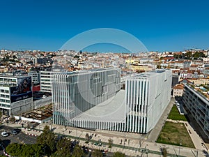 EDP Headquarters Building in Lisbon, Portugal