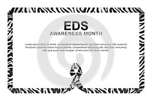 EDS Awareness Month background