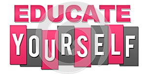 Educate Yourself Professional Pink Grey