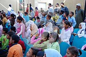 Educating poor kids in Egypt