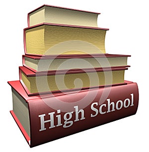 Education books - high school