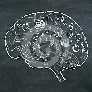 Education and brainstorm concept