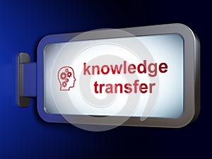 Education concept: Knowledge Transfer and Head
