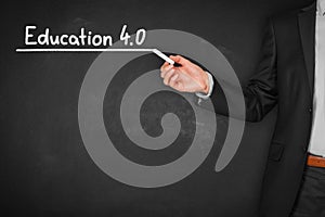 Education 4.0 concept