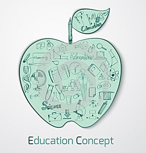 Education Doodle Concept