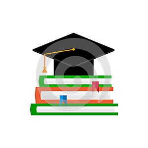 Education flat concept