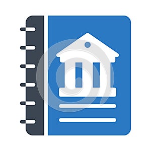 Education glyph colour vector icon