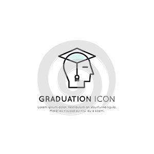 Education and Graduation Study Process, Learning, Getting Knowledge, Diploma