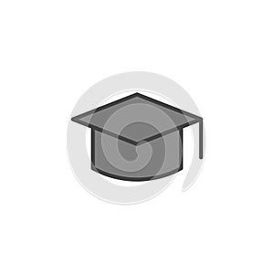 Education icon in colored version