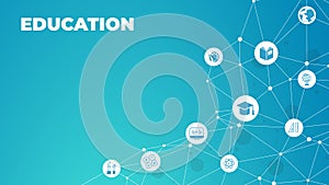 education icon concept. vector illustration