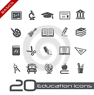 Vzdělání ikony   základy 