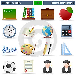 Education Icons - Robico Series