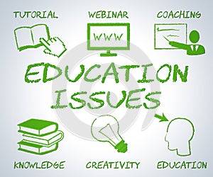 Education Issues Represents Web Site And Affairs