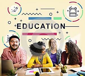 Education Learning Students Development People Graphic Concept