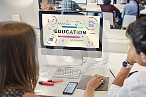 Education Learning Students Development People Graphic Concept