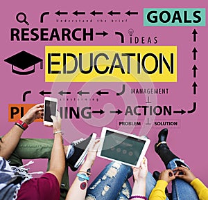 Education Learning Study Research Goals Concept