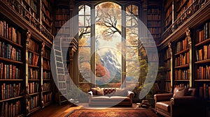 education library poster