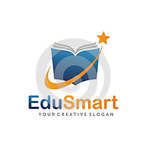 Education Logo. Online School, and Learning Logo Design Vector Template