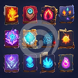 education magic book game ai generated