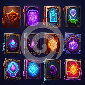 education magic book game ai generated