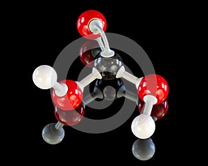 Education model of a Carbonic Acid molecule photo