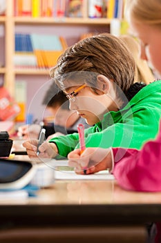 Education - Pupils at school doing homework