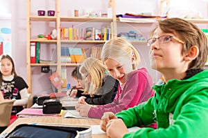 Education - Pupils at school doing homework