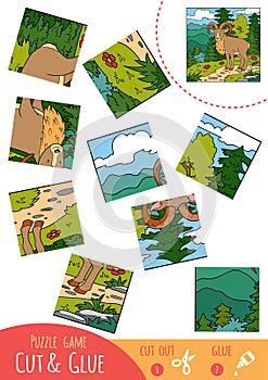 Education puzzle game for children, Urial