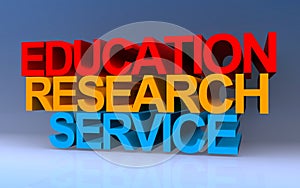 education research service on blue