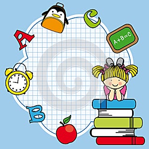 Education and school icon set