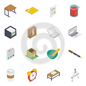 Education and Science Icons Pack
