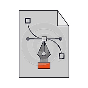 Education study element cartoon