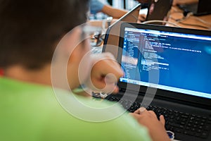 Education and technology concept