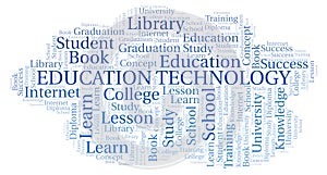 Education Technology word cloud