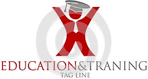 Education and training logo