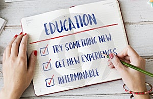 Education Try Something New Development Concept