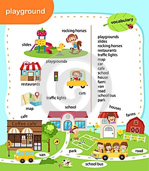 education vocabulary playground