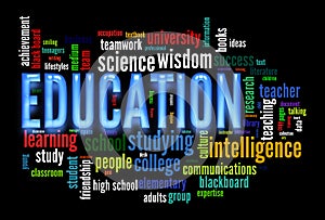 Education word cloud
