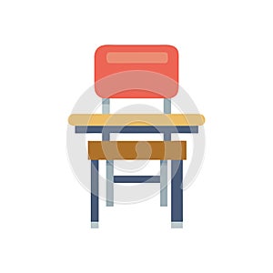 Educational Classroom Chair Icon