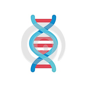 Educational DNA Helix Icon