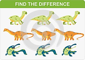 Educational Game For Children Find The Difference