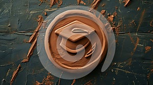 Educational Institute Logo on Clay