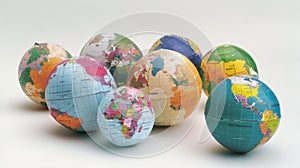 Educational Paper Globes for World Geography