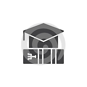Educational or pedagogical psychology vector icon