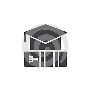 Educational or pedagogical psychology vector icon photo