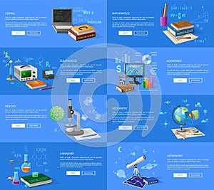 Educational Subjects Informative Internet Pages