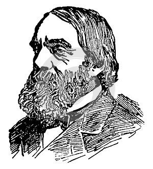 Edward Everett Hale, vintage illustration